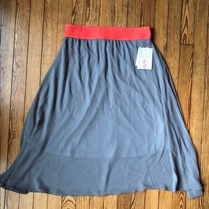 NWT LLR gray Lola skirt